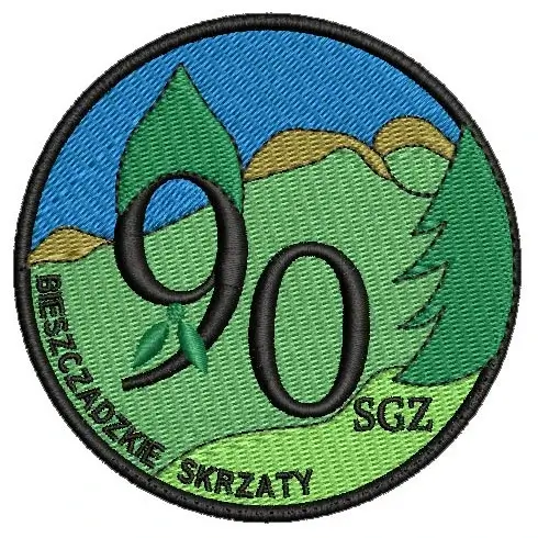 90 SGZ „Bieszczadzkie Skrzaty” - plakietka