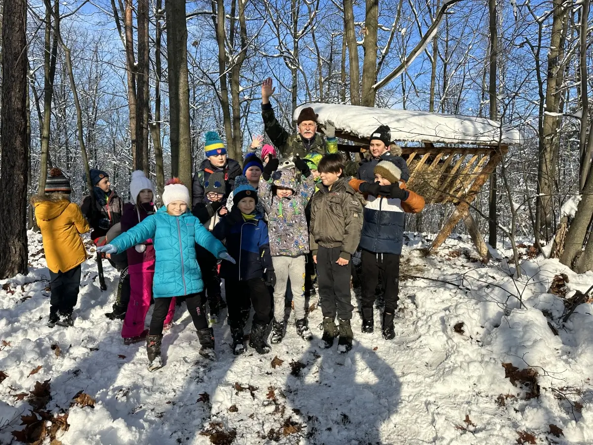 74 SGZ - las w zimie