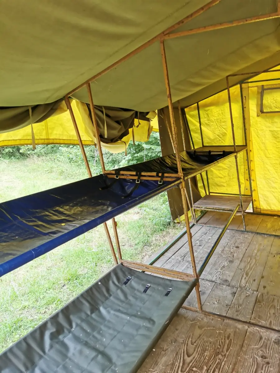 Stanica DWERNICZEK - namioty naciągi