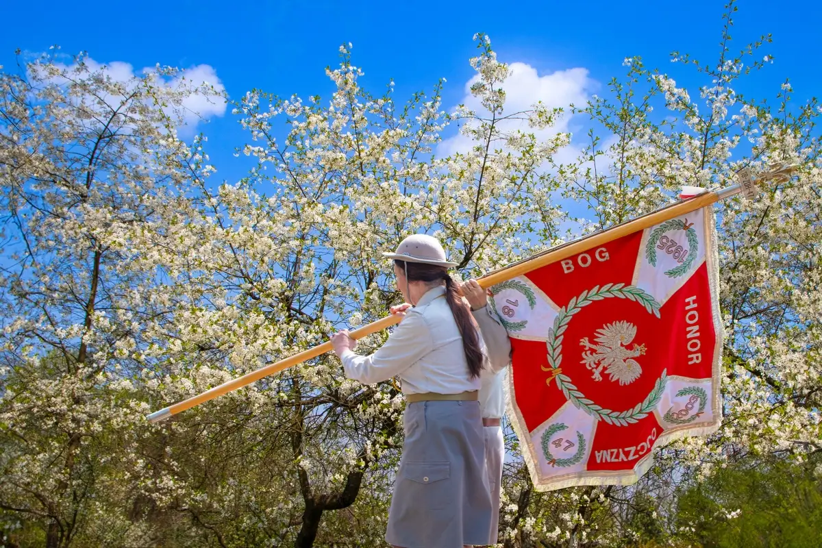 KS Korzenie - Sztandar